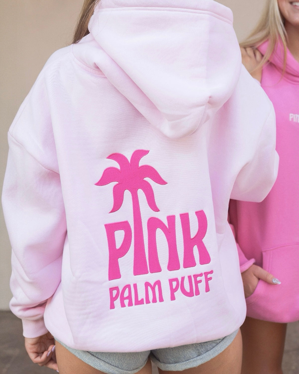 Soft Classic Puff Hoodie for Everyday Comfort | Blush