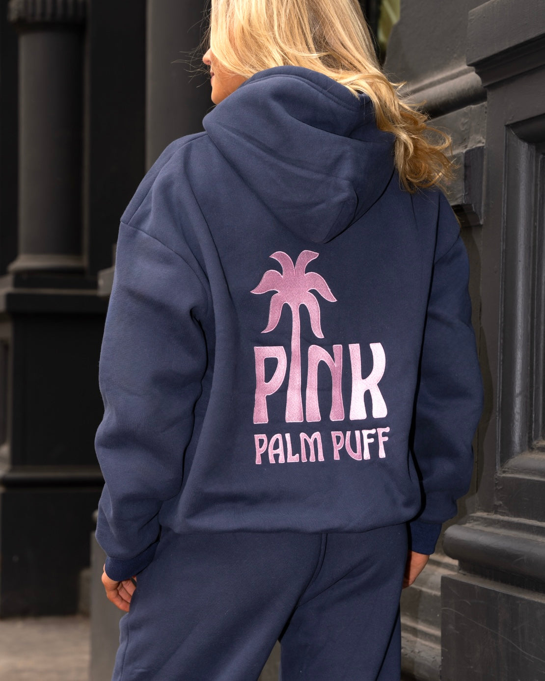 Classic Puff Hoodie for Everyday Comfort | Navy Soft Hoodie