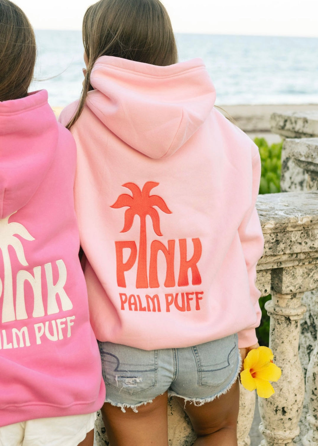 Soft Classic Puff Hoodie for Women | Pink Cozy Sweatshirt