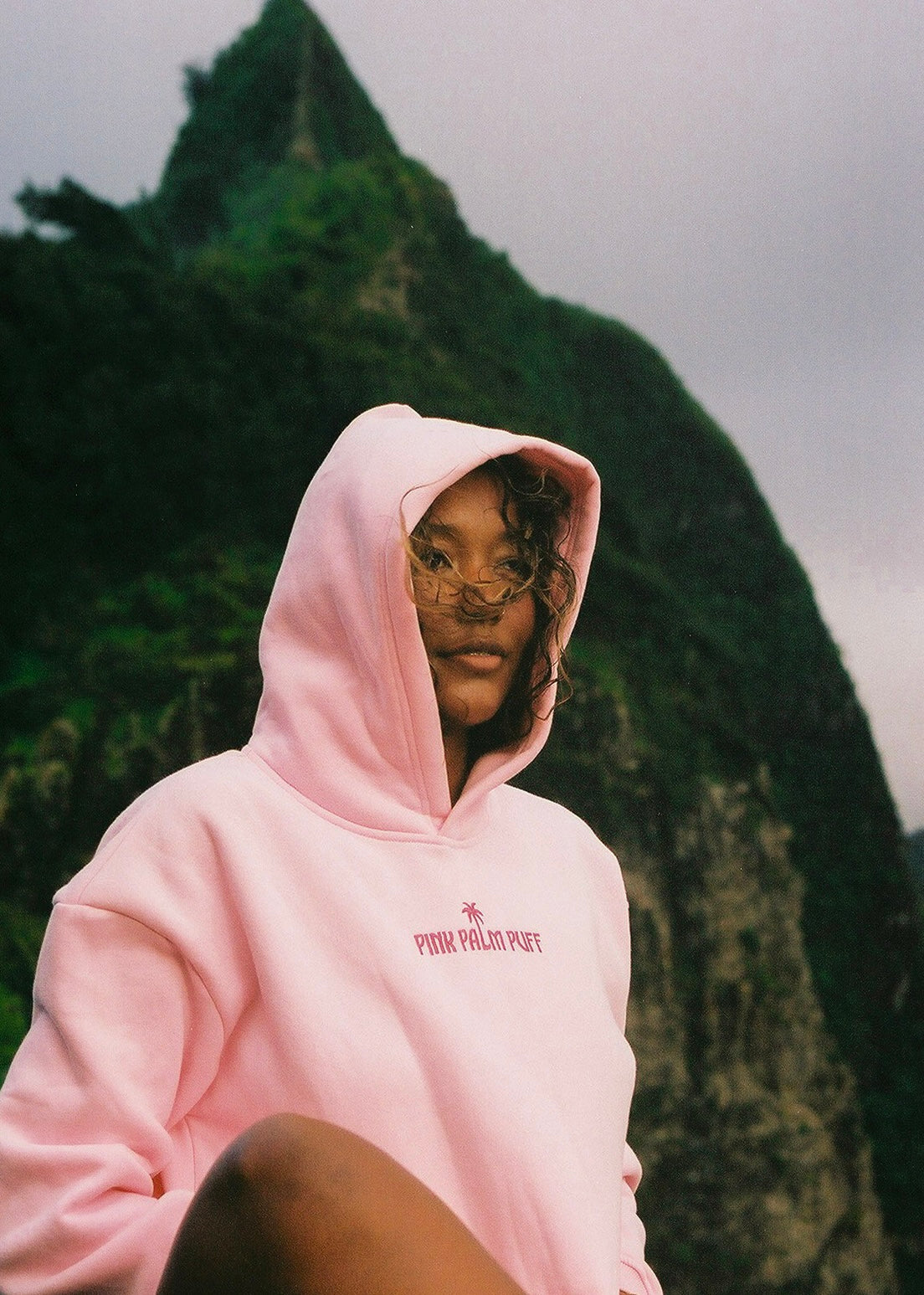 Soft Classic Puff Hoodie for Women | Pink Cozy Sweatshirt